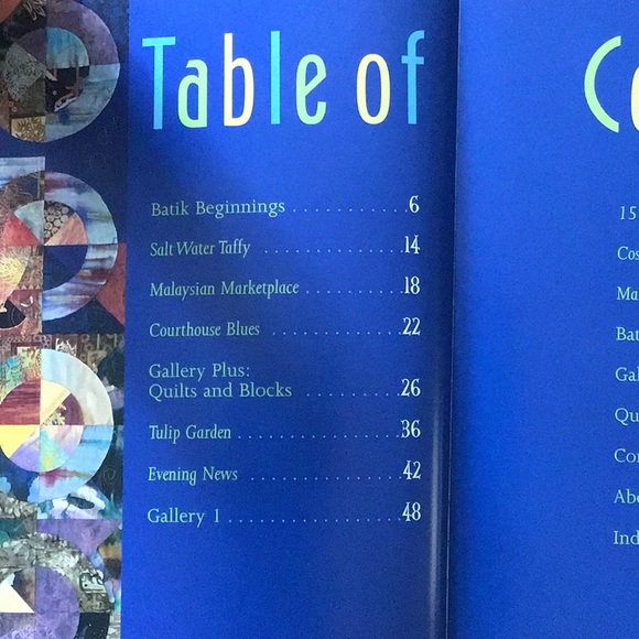 Focus on Batiks - Traditional Quilts in Fun Fabrics quilting book - Picture 3 of 6